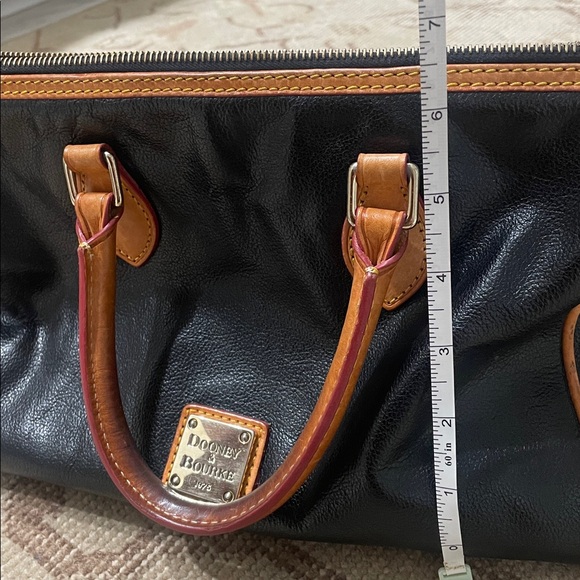 Dooney & Bourke Black and Tan Duffel Bag - Picture 8 of 8